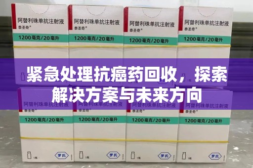 湛江紧急处理抗癌药回收，探索解决方案与未来方向