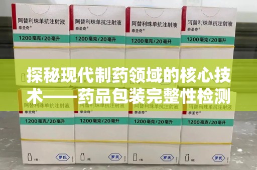 湛江探秘现代制药领域的核心技术——药品包装完整性检测的科学与应用