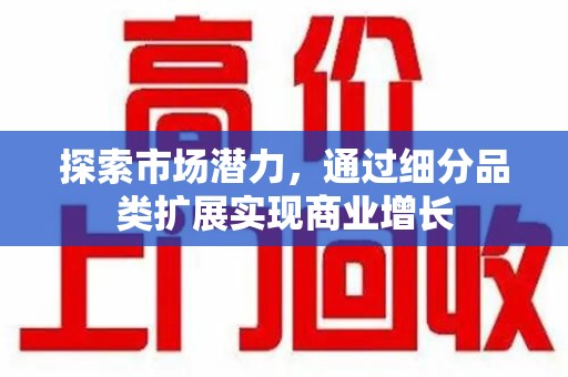 湛江探索市场潜力，通过细分品类扩展实现商业增长