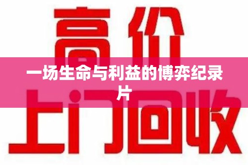 湛江一场生命与利益的博弈纪录片
