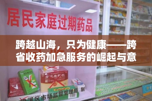 湛江跨越山海，只为健康——跨省收药加急服务的崛起与意义