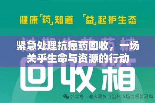 湛江紧急处理抗癌药回收，一场关乎生命与资源的行动
